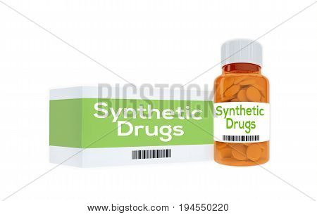 Synthetic Drugs Concept
