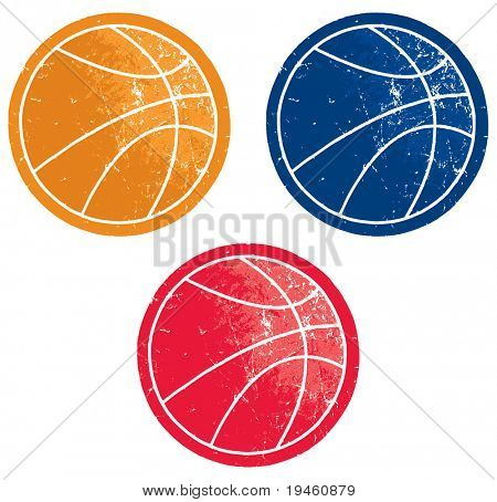 Basketbal pictogrammen