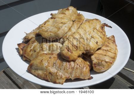 Gegrilltes Hähnchen