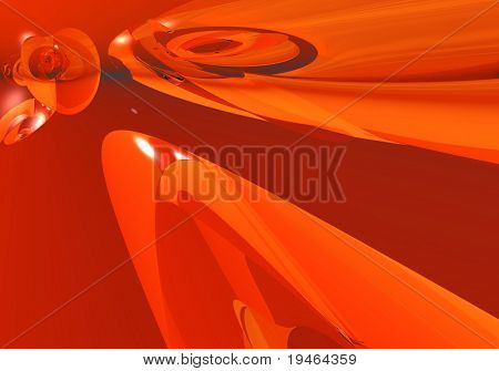 circels arancione (abstract)
