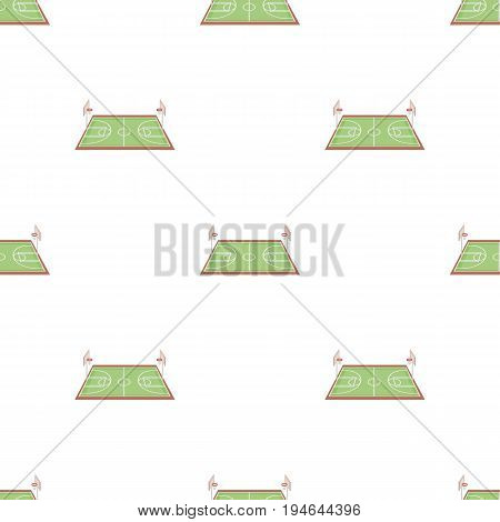 Basketball court.Basketball pattern icon in cartoon style vector symbol stock illustration .