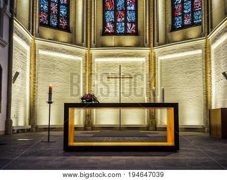 St Petri Church In Hamburg Hdr