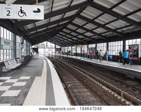 S Bahn (s Train) In Hamburg