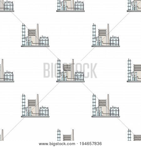 Refinery.Oil single icon in cartoon style vector symbol stock illustration .