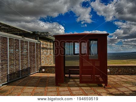 Replica Of The Prison Cell Of Nelson Mandela During His Imprisonment On Robben Island