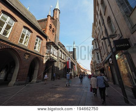 Luebeck Rathaus City Hall