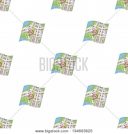 Location on the map.Realtor single icon in cartoon style vector symbol stock illustration .