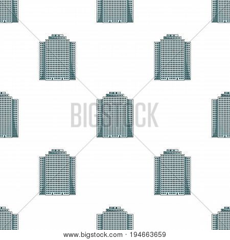 High-rise building, skyscraper, Realtor single icon in cartoon style vector symbol stock illustration .