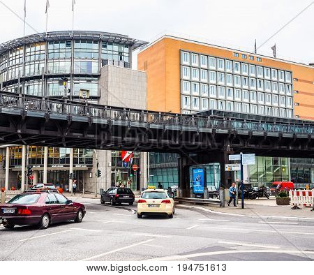 S Bahn (s Train) In Hamburg Hdr