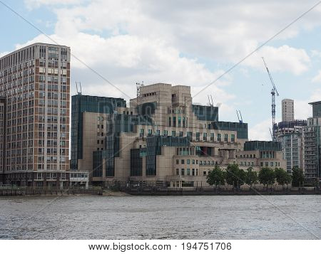 British Secret Service In London
