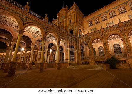 Plaza de Espana, Sevilla, Spagna