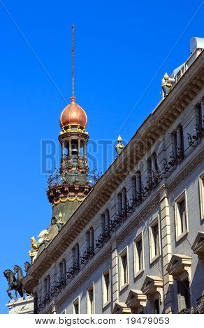 Régi palota La Equitativa, Madrid, Spanyolország