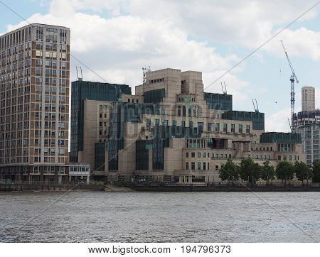 British Secret Service In London