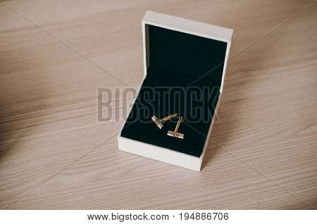 Groom's Cufflinks In A Box