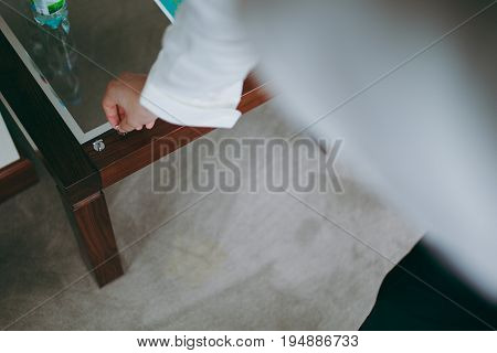 Groom's Cufflinks In A Box