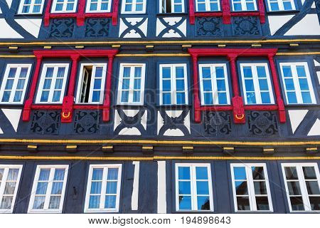 Half-timbered House In Herborn, Germany