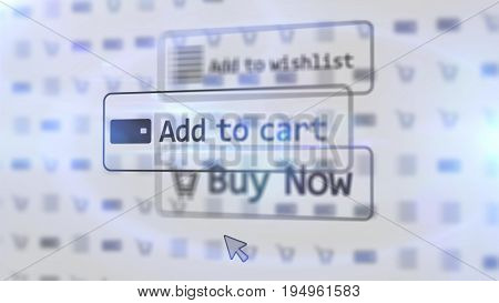 Electronic Commerce Concept.