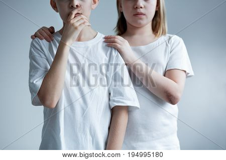 Every child deserves love and respect - conceptual photo