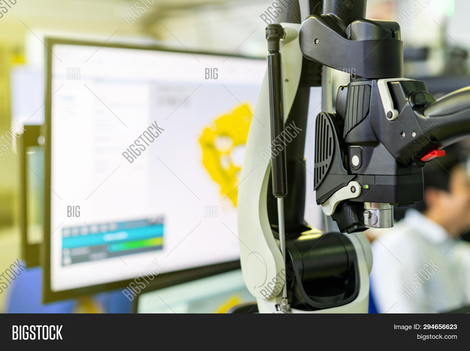 Close Gun Scan Hand Image & Photo (Free Trial) Bigstock