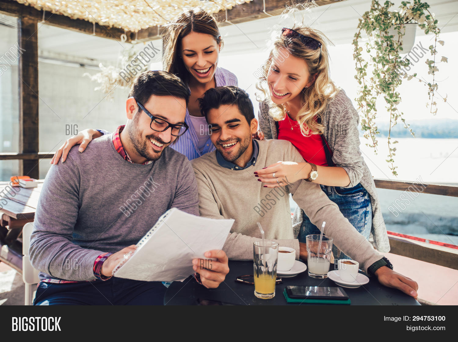Group Four Friends Image & Photo (Free Trial) | Bigstock