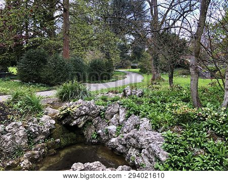 Villa Boveri Park Or Der Garten Der Villa Boveri Or Landschaftsgarten (parkanlage Der Villa Boveri),