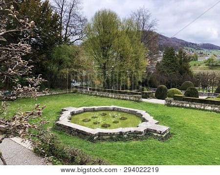 Neo-baroque Terraced Garden Or Neubarocken Terrassengarten (villa Boveri Park Or Parkanlage Der Vill