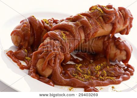 Salchicha al curry