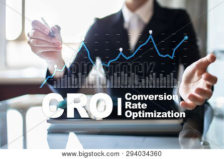 Conversion Rate Optimization, Cro Concept And Lead Generation.