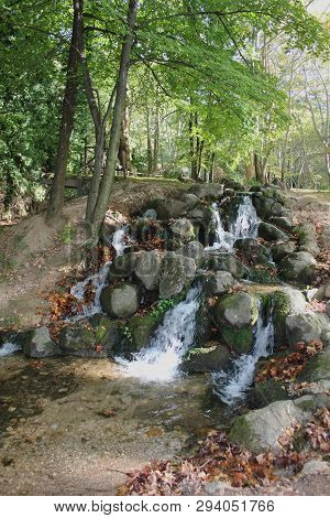 Agios Nikolaos Park Naousa Greece Europe