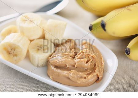 Homemade Peanut Butter And Bananas.
Homemade Peanut Butter Ingredients:  Peanuts (roasted, Unsalted,