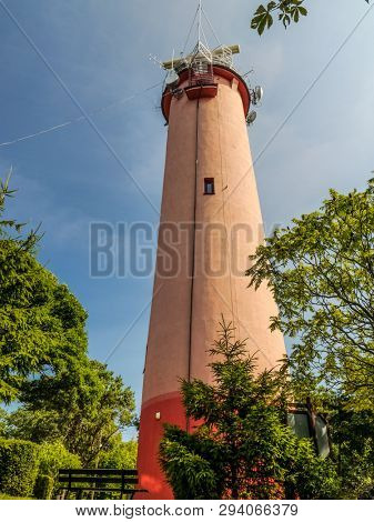 Lighthouse in Krynica Morska, Poland