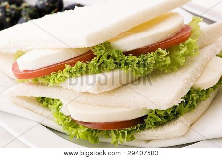Domates Mozzarella Tramezzini