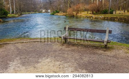 A Seating Area With A Beautiful View Of The River