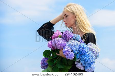 Pollen Allergy. Springtime Bloom. Female Adore Flowers. Spring Attributes. Enjoy Spring Without Alle