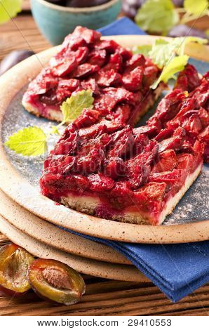 Plum-cake allemand zwetschgendatschi