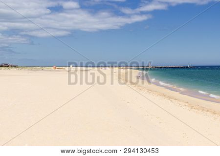 Ilha Deserta In Faro In Algarve (portugal)