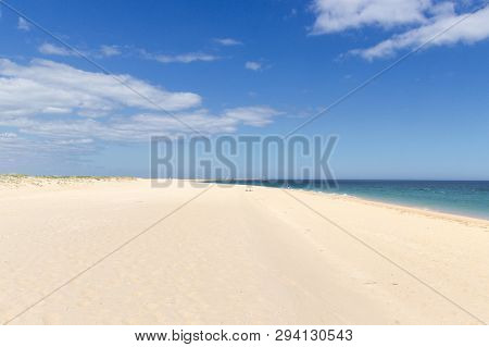 Ilha Deserta In Faro In Algarve (portugal)