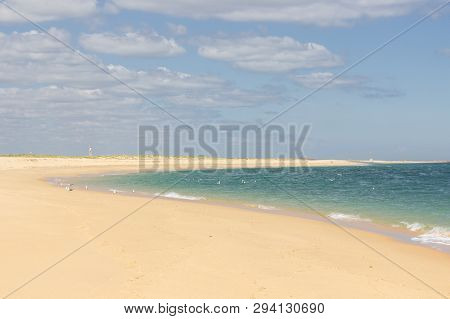 Ilha Deserta In Faro In Algarve (portugal)