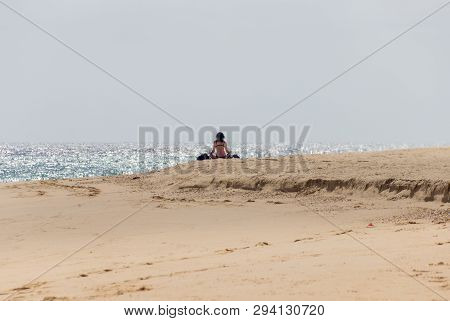 Ilha Deserta In Faro In Algarve (portugal)