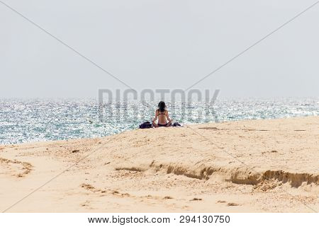 Ilha Deserta In Faro In Algarve (portugal)