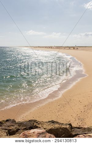 Ilha Deserta In Faro In Algarve (portugal)