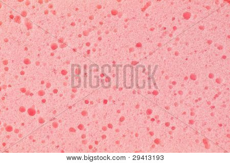 pink sponge texture