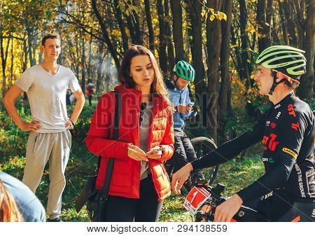 October 14, 2018, Minsk, Belarus.2018 Olympic Cross Country Cup Xco In Medvezhino