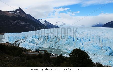 Trails And Lookouts - Perito Moreno Glacier Tour, Patagonia Argentina.
Glaciar Perito Moreno Is A Gl