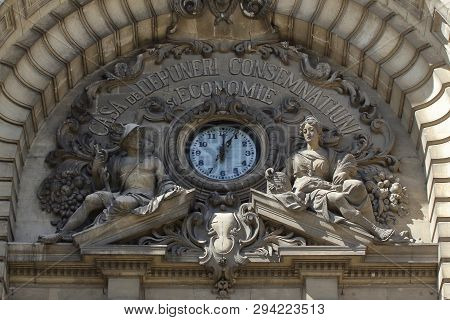 Bucharest, Romania - September 26, 2018: The Cec Palace, Built Between 1897 And 1900, Located On Vic