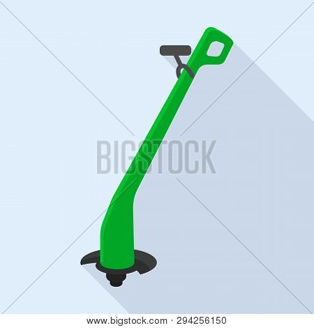 Electric Trimmer Icon. Flat Illustration Of Electric Trimmer Vector Icon For Web Design