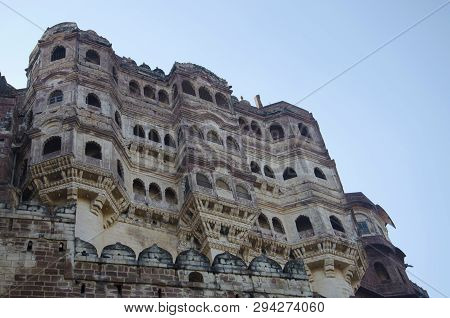 Mehrangarh Or Mehran Fort, Jodhpur, Rajasthan State Of India