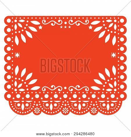 Papel Picado Vector Vector Photo Free Trial Bigstock