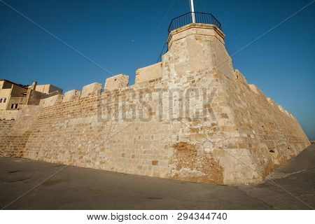 Fortress Firkas In Old Port Of Chania, Crete, Greece