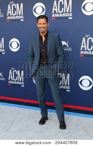 LAS VEGAS - APR 7:  Jay Hernandez at the 54th Academy of Country Music Awards at the MGM Grand Garden Arena on April 7, 2019 in Las Vegas, NV